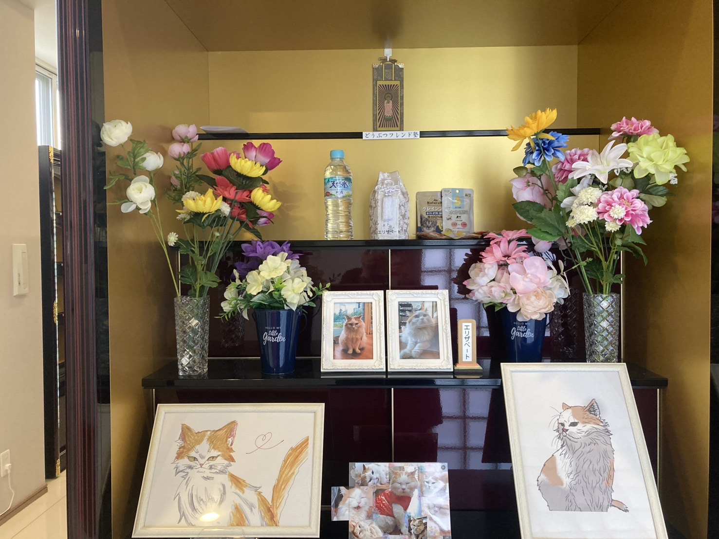 ペット納骨壇 S型仏壇付